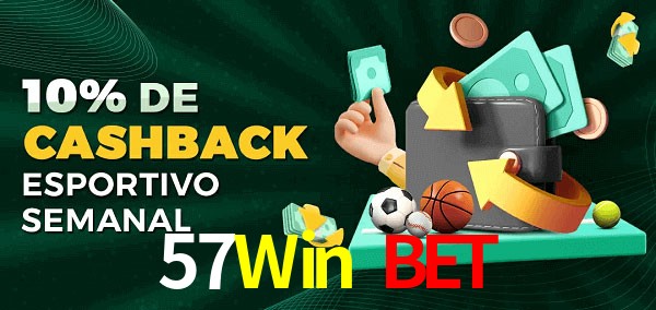10% de bônus de cashback na 57Win Bet